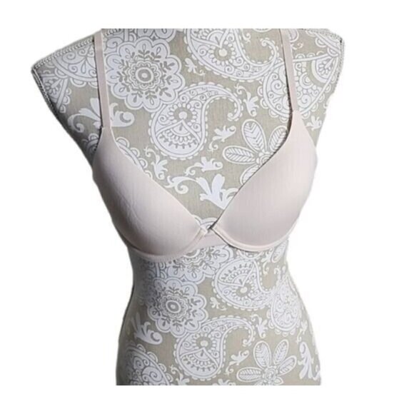 Vince Camuto Bra Light Pink Padded Underwire 3 Hook Closure Women's 34B - Picture 1 of 6